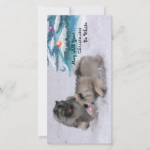 Julkort 2018 vid Evasuik anpassad design