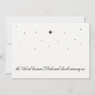 Julkort 2023 - enkel design meddelande