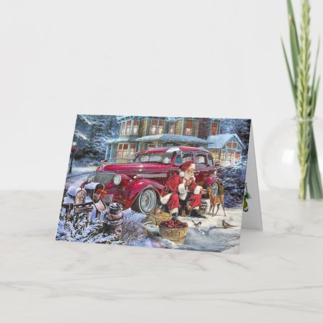 Julkort 3 för råttaStång studior Helgkort (Framsida)