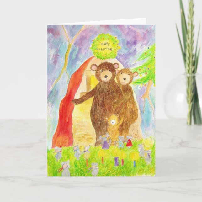 Julkort 3 helgkort (Framsida)