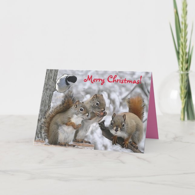 Julkort 7 x 5 tum med Bickles Tack Kort (Framsida)