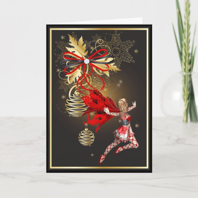 Julkort Älva Helgkort (Framsida)