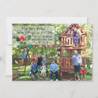 Julkort - ängel vid din sida