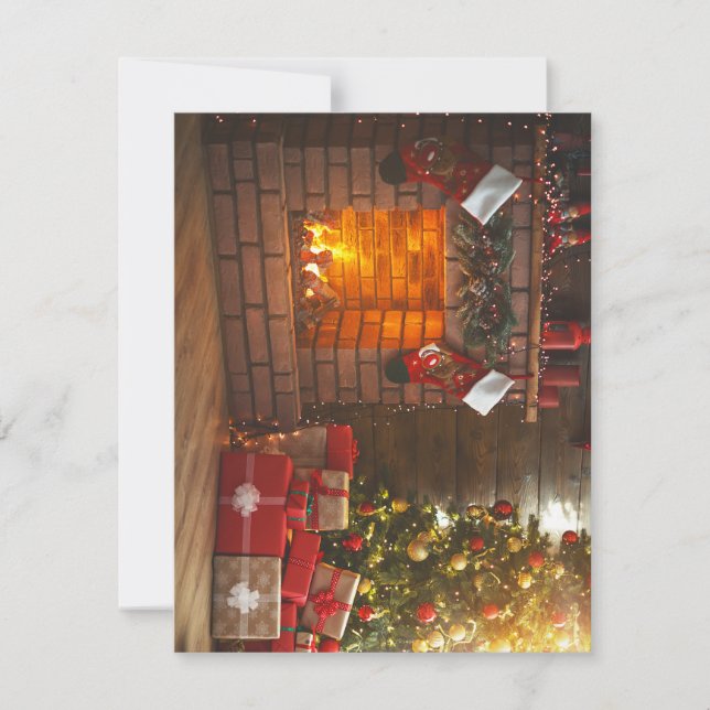 Julkort, Anpassningsbar Anteckningskort (Framsida)