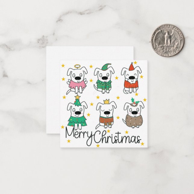 Julkort Anteckningskort (Fram/Back In Situ)