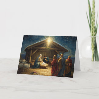 Julkort Baby Jesus-serien #4 Kort