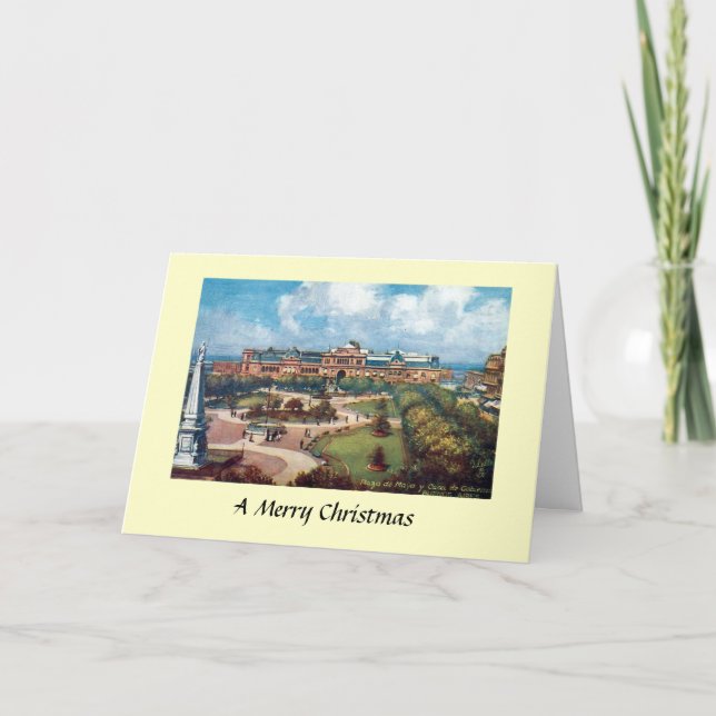 Julkort - Buenos Aires, Argentina Helgkort (Framsida)