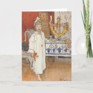 Julkort - Carl Larsson Helgkort