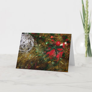 Julkort, dekoration helgkort