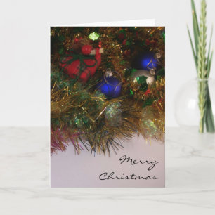 Julkort, dekoration helgkort