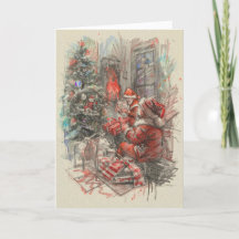 Julkort - den Underbarare gåvan av alla