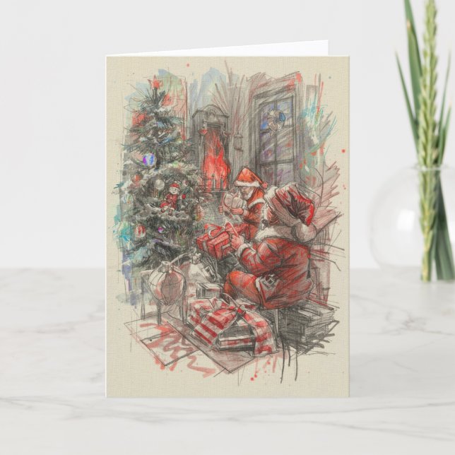 Julkort - den Underbarare gåvan av alla Kort (Framsida)