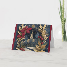 Julkort - Elegant Church Kort