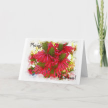 Julkort - Erica Flowers