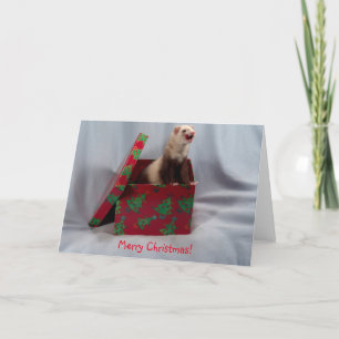 Julkort, Ferret Helgkort