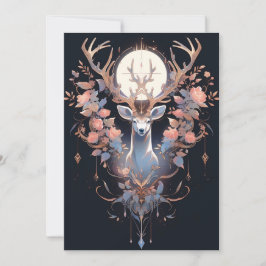 Julkort för abstrakt Mörk