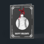 julkort för basebollspelare helgkort<br><div class="desc">Basbollens prydnadsföremål Julhälsningar Cards efter intresse. helgdagskorten för professionell är branschspecifika semesterhälsningskort. Dessa ockupationsspecifika helgdagskort kommer att göra dina helgdagar lite mer unika</div>