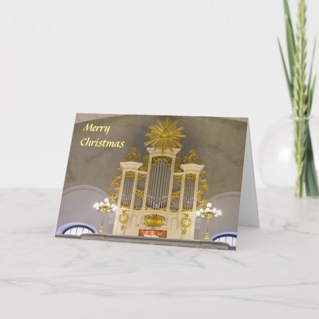 Julkort för Berlin franskkyrka Helgkort (Framsida)