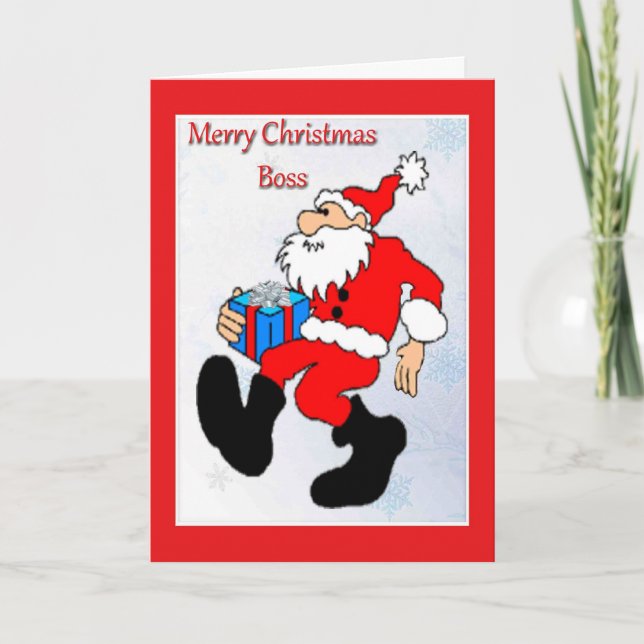 Julkort för Chef Helgkort (Framsida)