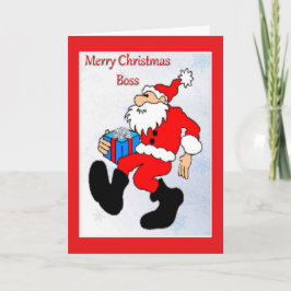 Julkort för Chef Helgkort
