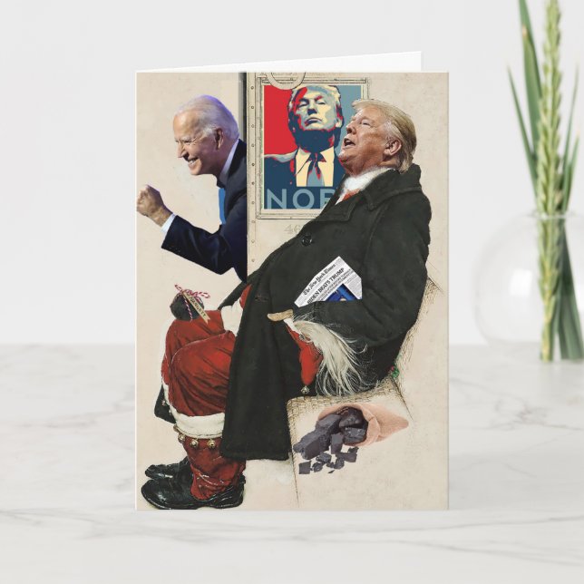 Julkort för dålig förlorare kort (Framsida)