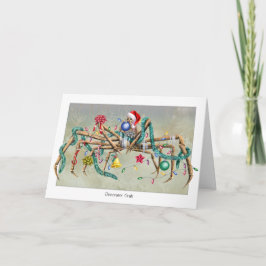 Julkort för dekorator Crab Helgkort