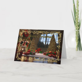 Julkort för elegant minnen kort