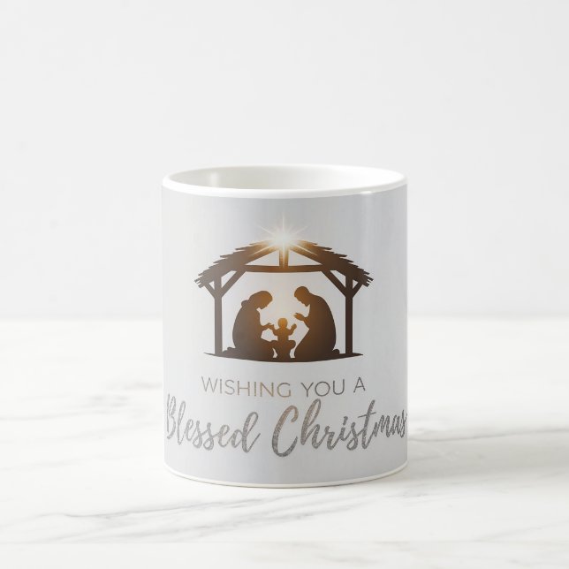 Julkort för elegantens nyskapande scen kaffemugg (Center)