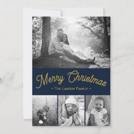 Julkort för familjen