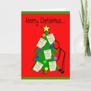 Julkort för farmaceut helgkort