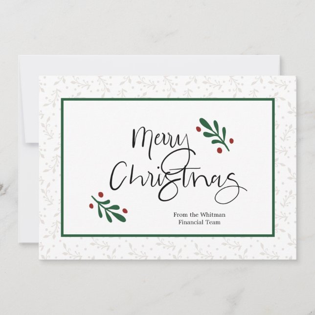 Julkort för företag (Framsida)