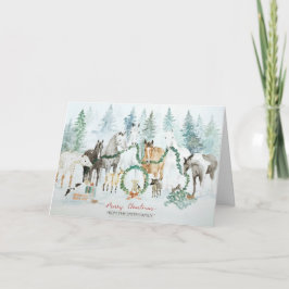 Julkort för gård kort