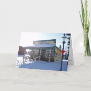 Julkort för "General Store" Kort