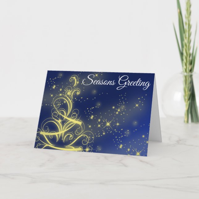 Julkort för hälsningar i modern design helgkort (Framsida)