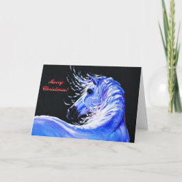 Julkort för hästLovers. Helgkort