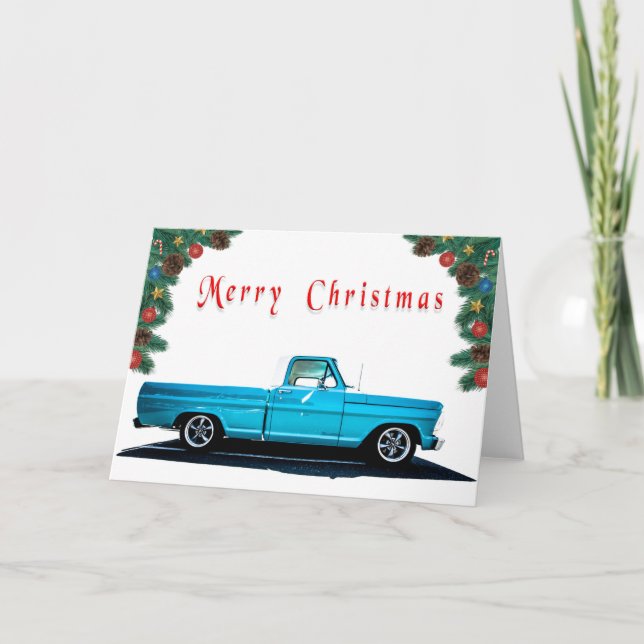 Julkort för Hot Rod Kort (Framsida)