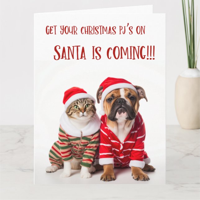 Julkort för husdjur kort (Framsida)