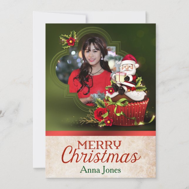 Julkort för jultomten (Framsida)