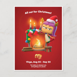 Julkort för Jungfrun Vykort