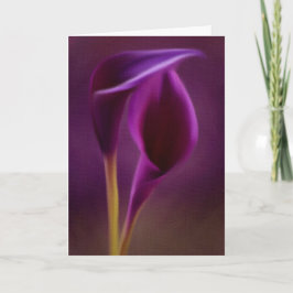 Julkort för kungliga lilor helgkort