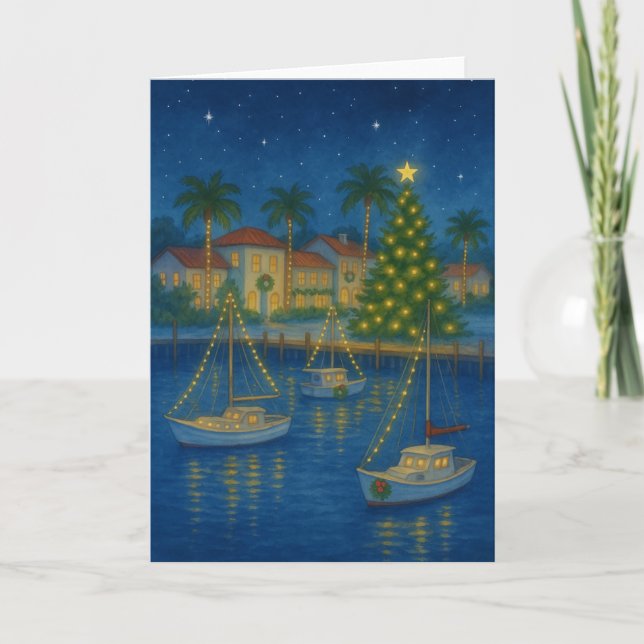 Julkort för kustnära Tropikar Kort (Framsida)