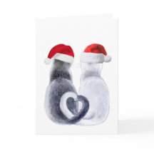 Julkort för kute med jultomat