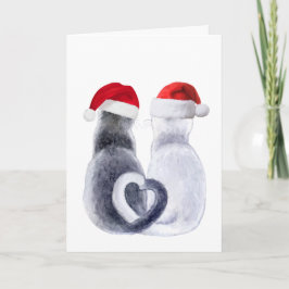 Julkort för kute med jultomat helgkort