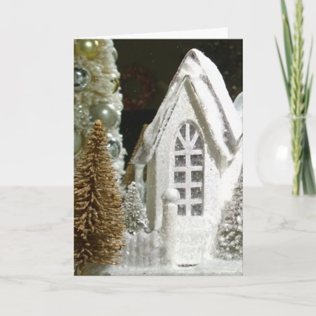 Julkort för kyrka helgkort (Framsida)