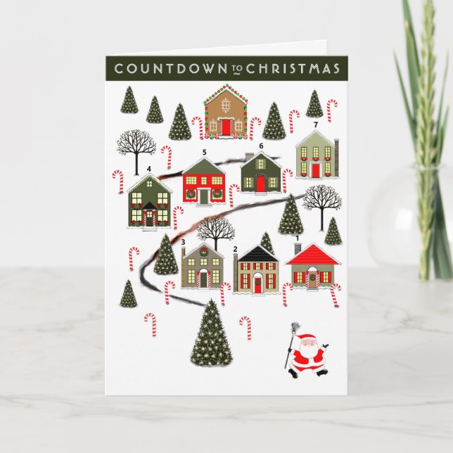 Julkort för Lacrosse Helgdag Helgkort (Framsida)