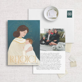 Julkort för Madonna och Religiösa för barn