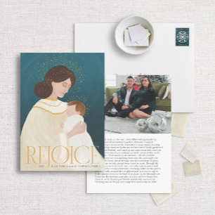 Julkort för Madonna och Religiösa för barn