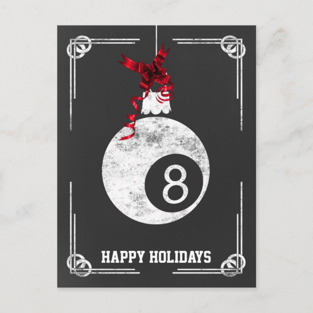 julkort för miljardspelare helg vykort (Framsida)