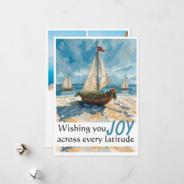 Julkort för Nautisk sjöbåt