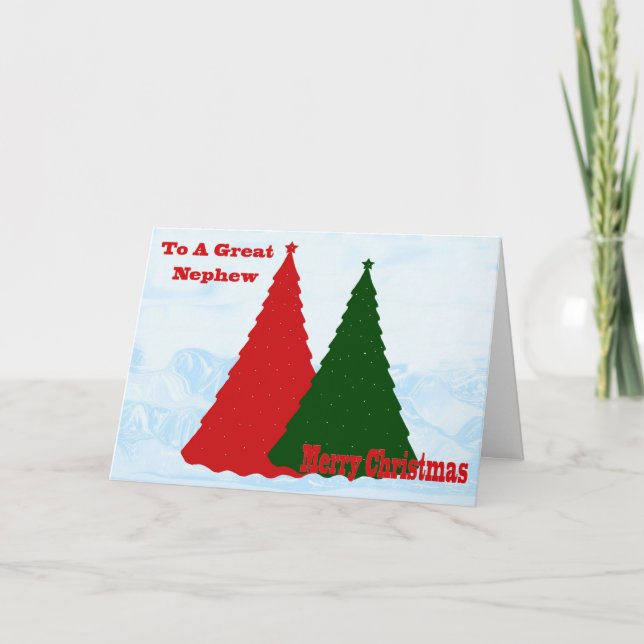 Julkort för Nephew Helgkort (Framsida)